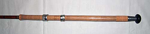 Old cane rod after handle refurbishment